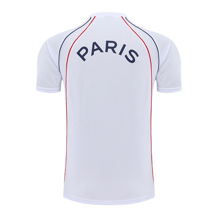Camiseta de Entrenamiento Paris Saint-Germain Jordan 2022-23 Blanco - Haga un click en la imagen para cerrar